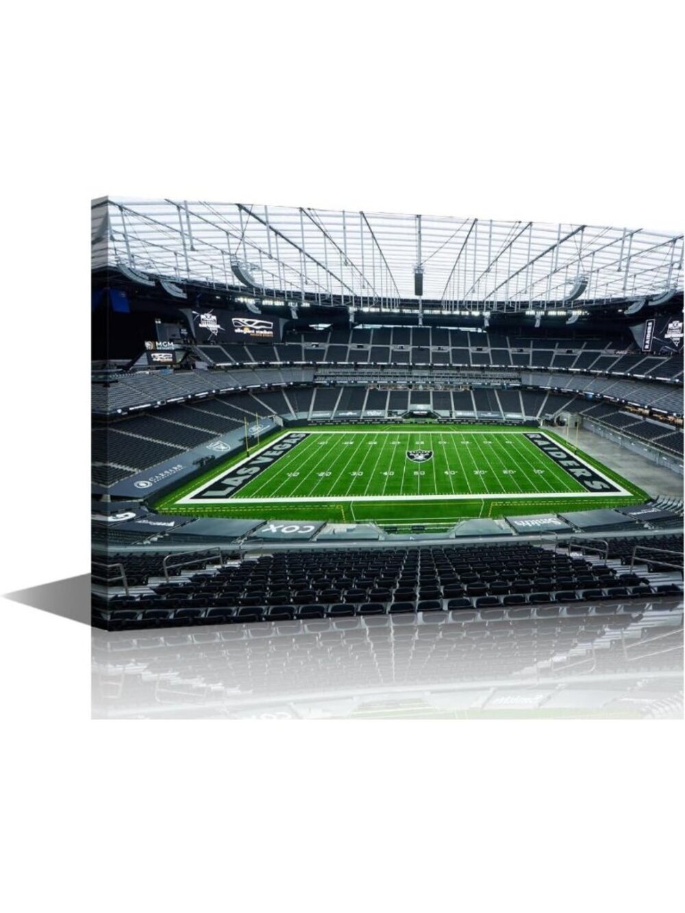 Football Stadium Canvas Wall Art - Modern Home Decor for Living Room & Office
